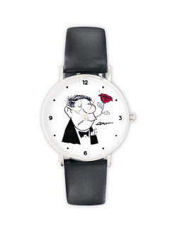 Künstler-Armbanduhr "Loriot...