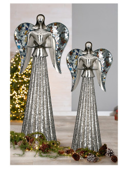 Engel aus Metall, Höhe 60 cm