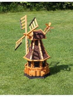 Dekorative Windmühle aus Holz
