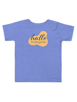 T-Shirt "hallo Kindergarten"