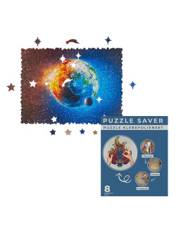 2-D-Holzpuzzle "Planet Erde"