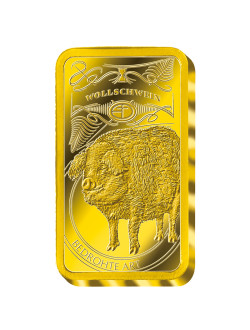 Goldbarren Bedrohte...
